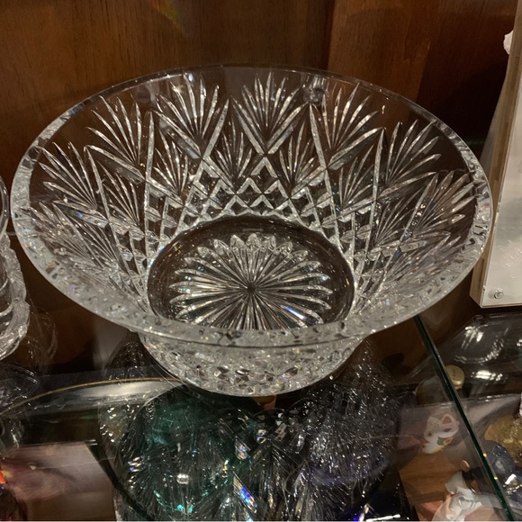 WATERFORD CASSIDY CRYSTAL BOWL 10” - Picture 6 of 6